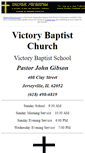 Mobile Screenshot of jerseyville-il.victory-baptist-church.us