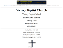 Tablet Screenshot of jerseyville-il.victory-baptist-church.us