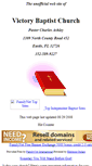 Mobile Screenshot of eustis.victory-baptist-church.us